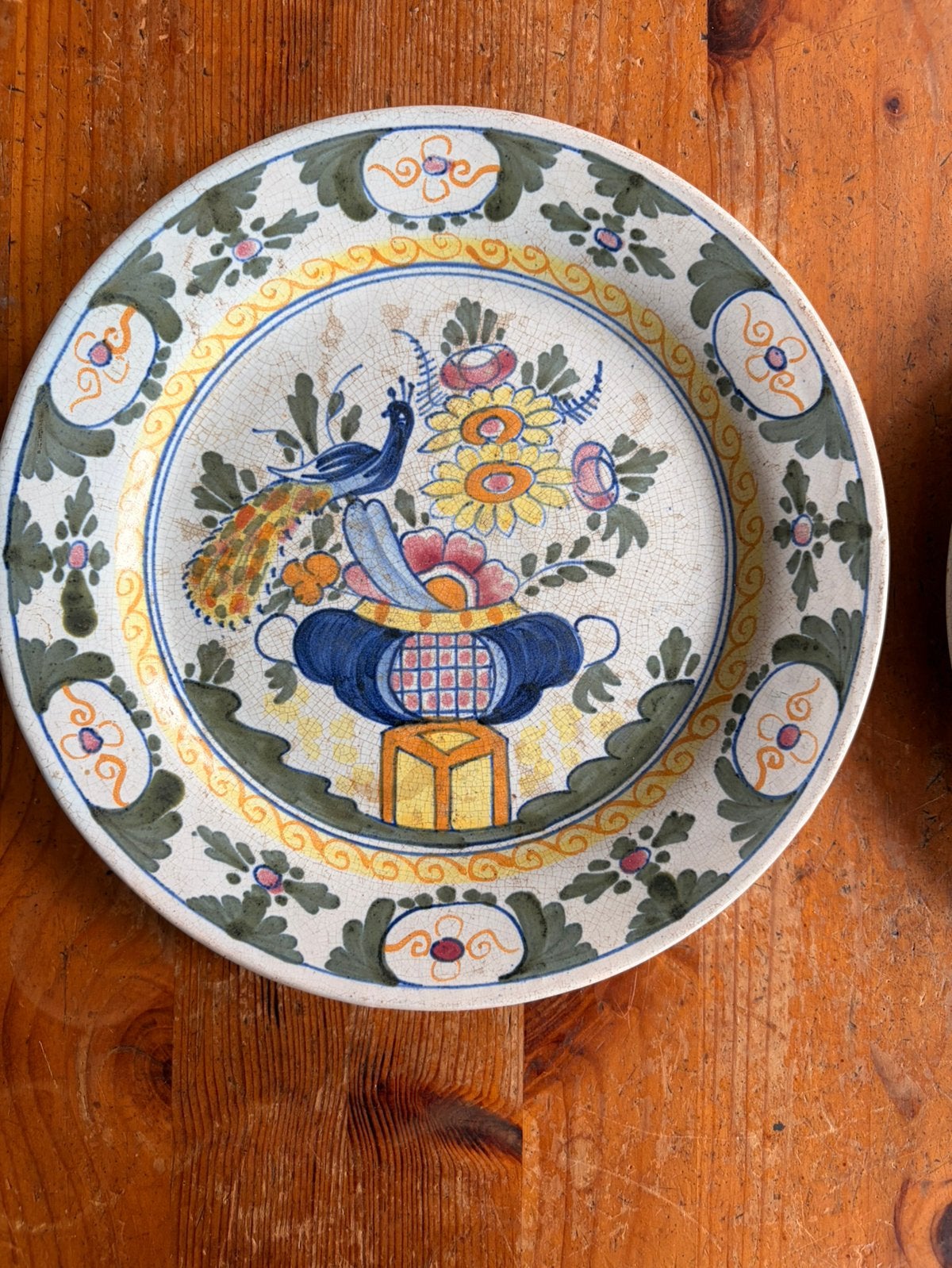 2 Delftsblauwe bordjes, Ophalen of Verzenden