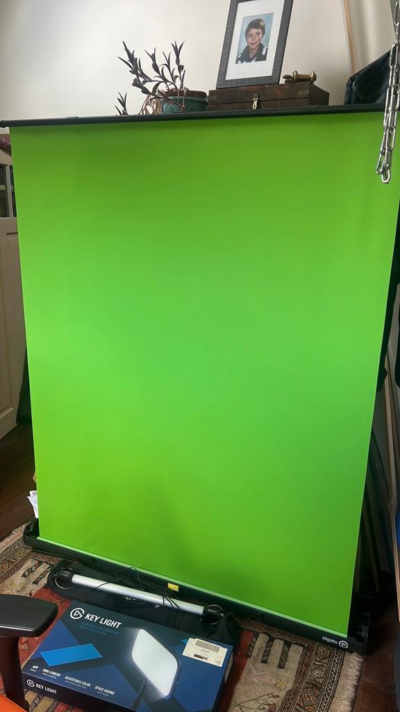 Elgato Green Screen, Ophalen, Gebruikt, Achtergrond