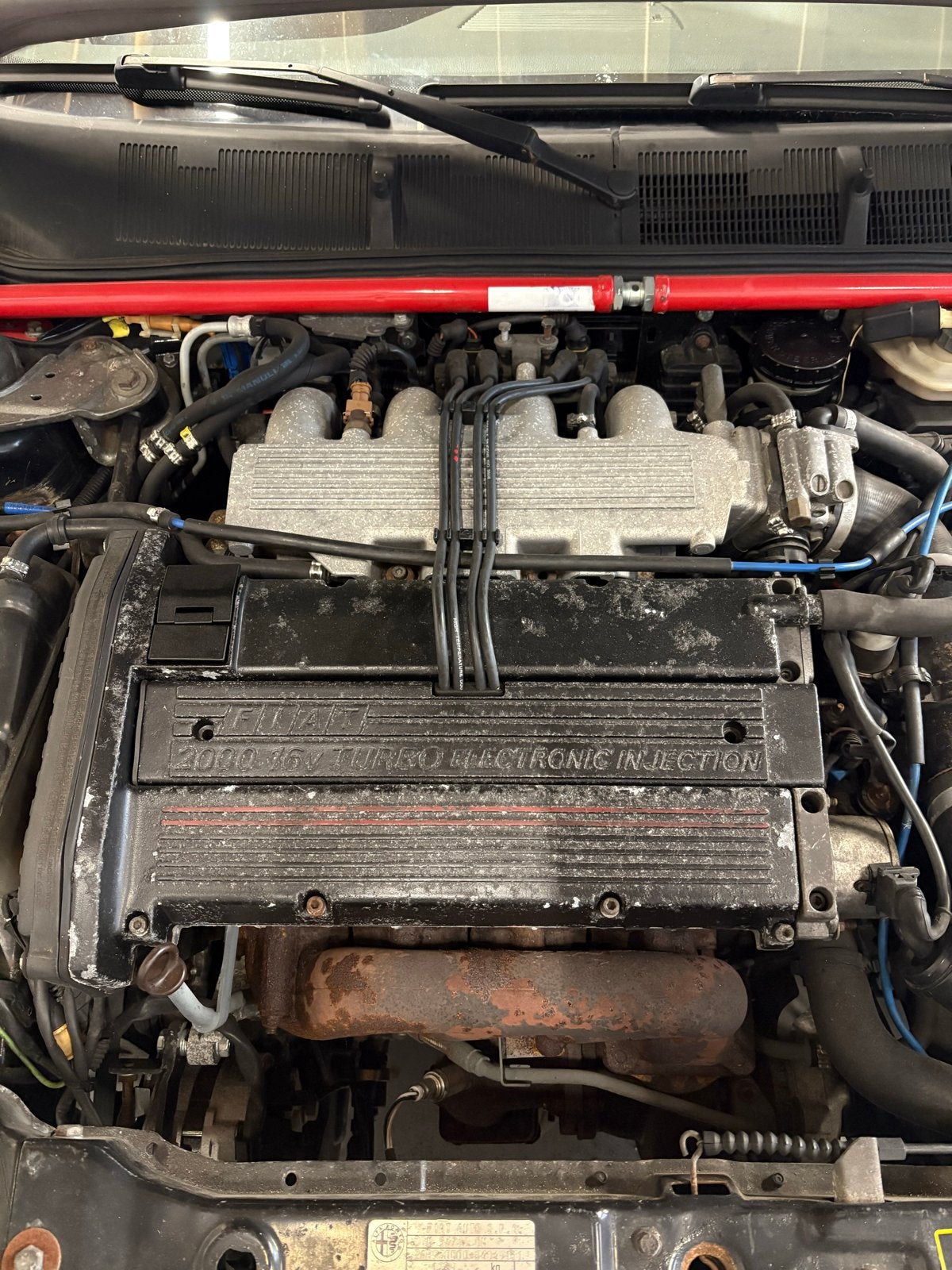 Fiat/Lancia 2.0 16V Turbo "Lampredi" motor, Ophalen, Gebruikt, Alfa Romeo