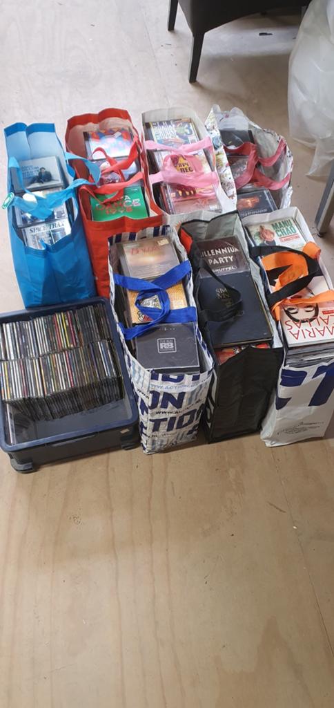 Partij 650 cd's + 100 cd-singles, Cd's en Dvd's, Ophalen of Verzenden, Gebruikt
