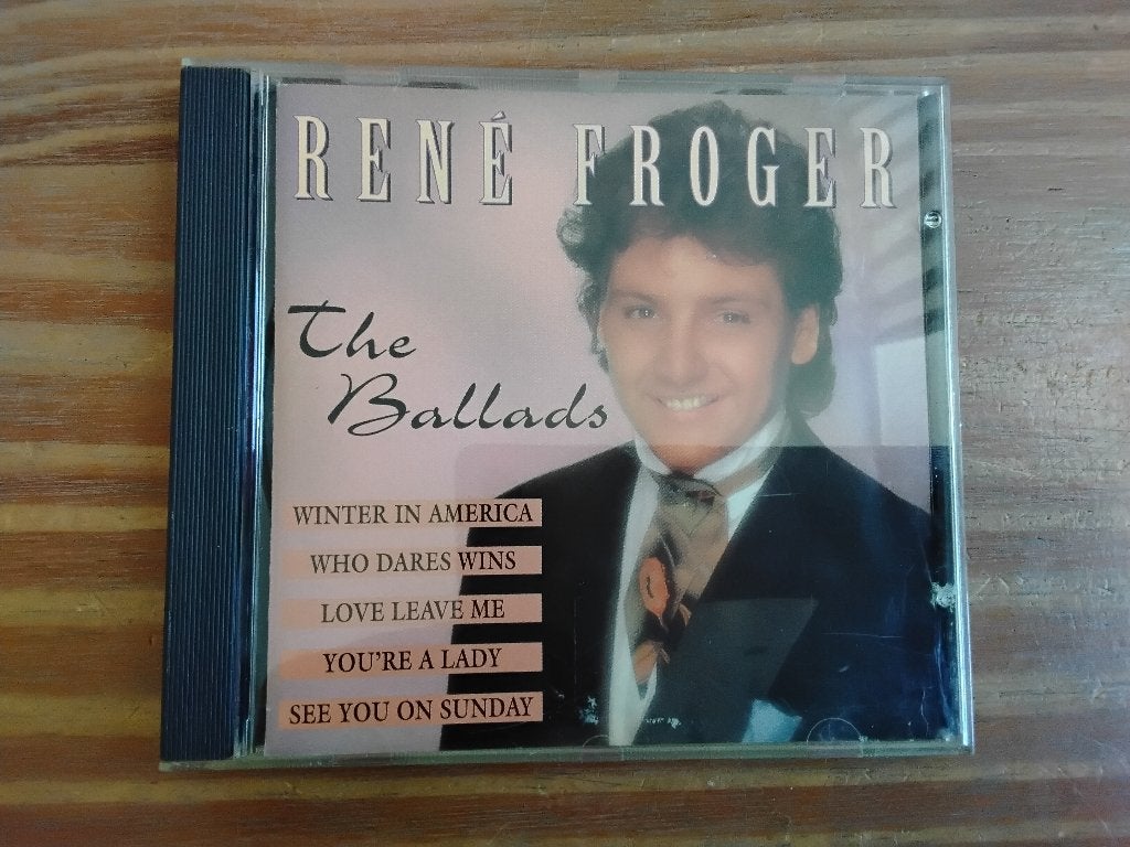 rene froger - the ballads, Ophalen of Verzenden, Zo goed als nieuw, Pop, Verzamelalbum
