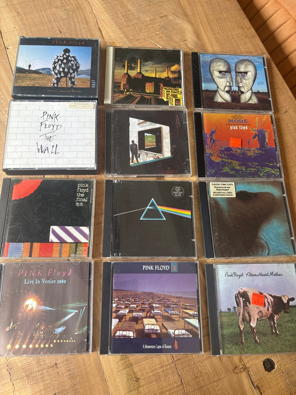12 Pink Floyd CD's - Bieden per stuk of als geheel, Cd's en Dvd's, Cd's | Pop, Rock, Gebruikt, Ophalen of Verzenden, Inclusief doosje