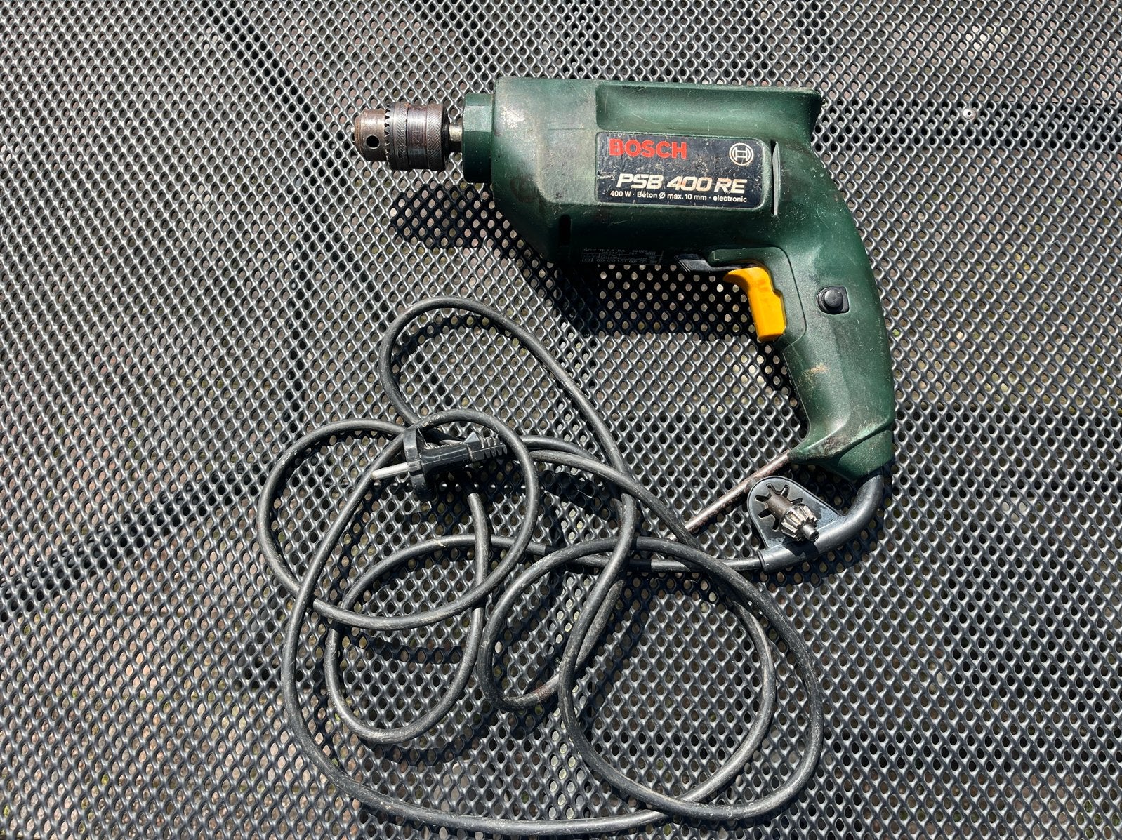 Bosch PSB 400 RE Klopboormachine met koffer, Doe-het-zelf en Verbouw, Gereedschap | Boormachines, Boormachine, Gebruikt, Ophalen of Verzenden