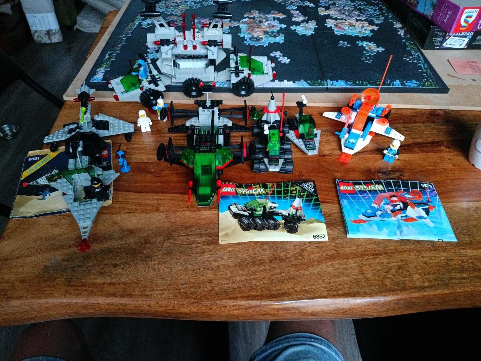 LEGO Space classic set 6891 6852 police, Kinderen en Baby's, Speelgoed | Duplo en Lego, Ophalen of Verzenden