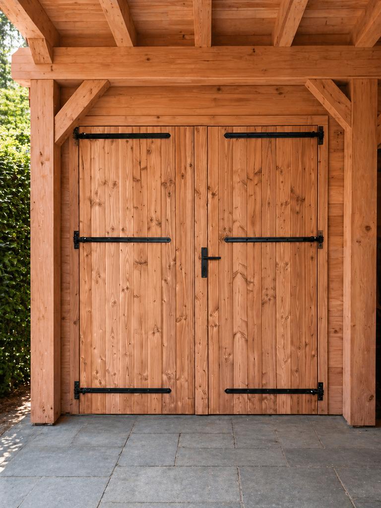 buitendeur/poortdeur/douglas/kozijnen OP MAAT, Ophalen of Verzenden, Nieuw, Hout, Buitendeur
