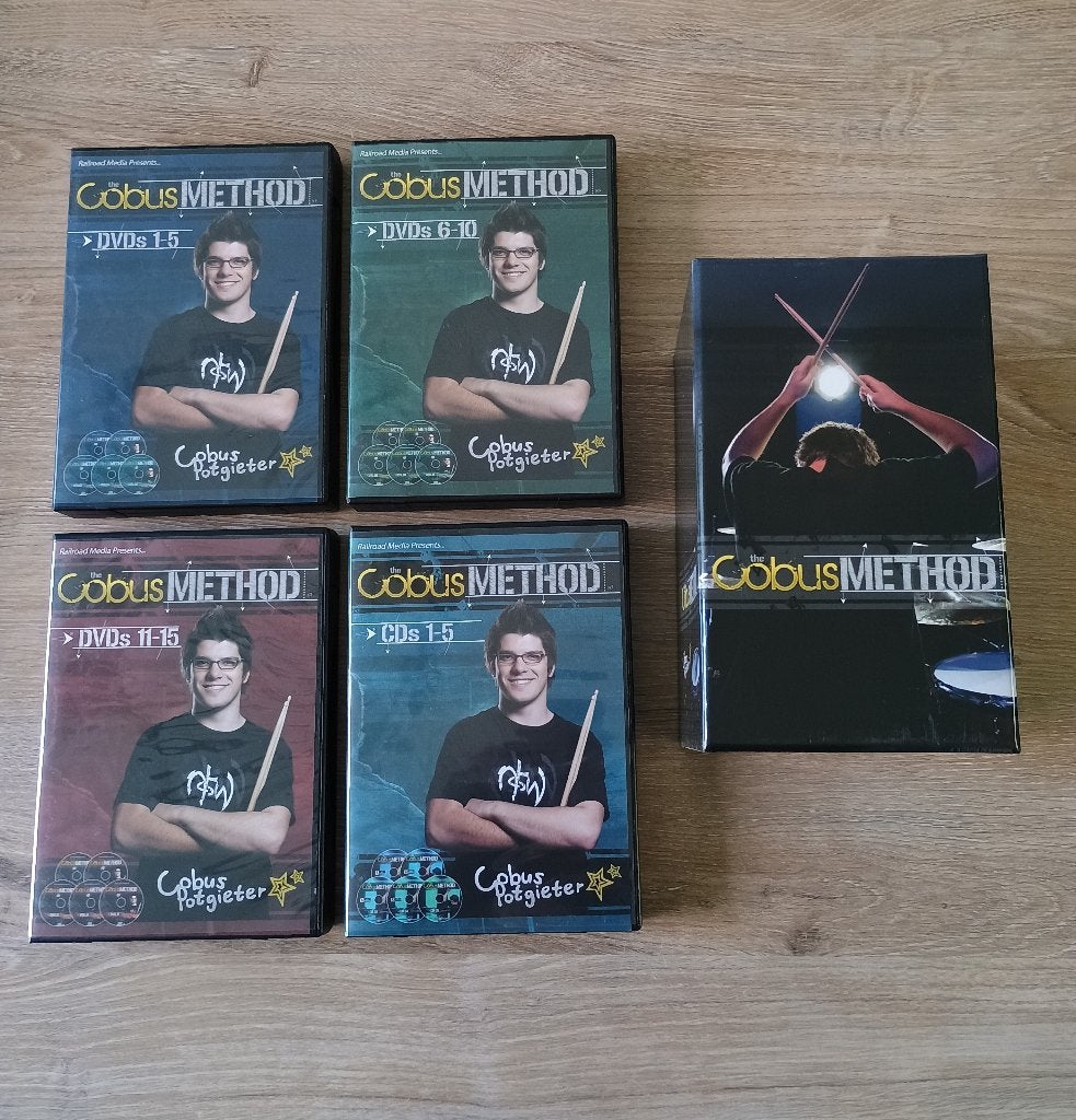 dvd box the cobus method drum cursus les, Alle leeftijden, Ophalen of Verzenden, Gebruikt, Engels