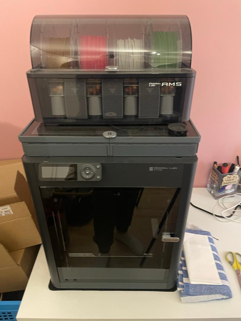 Bambulab PS1 3D-printer met extra's en filament, Computers en Software, 3D Printers, Zo goed als nieuw, Filament, Ophalen
