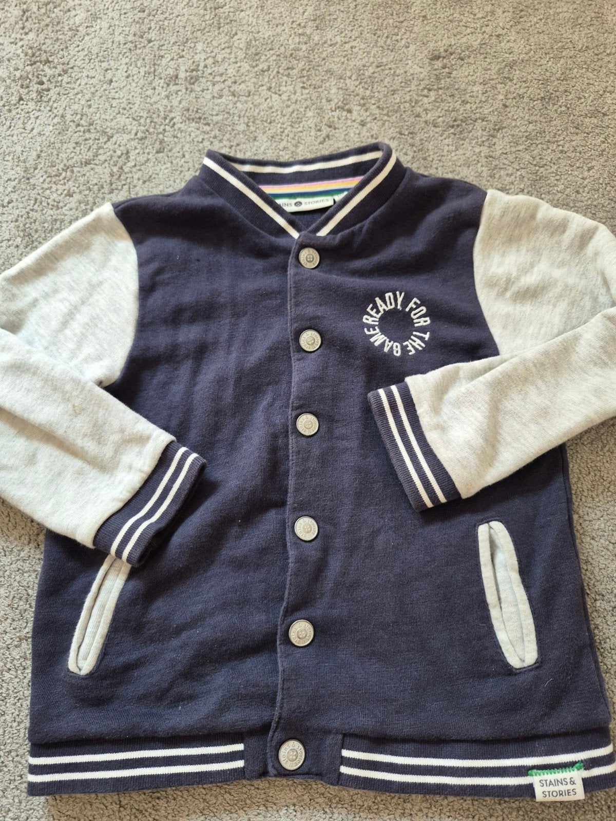 Stains & stories vest maat 110, Ophalen, Zo goed als nieuw, Meisje, Trui of Vest