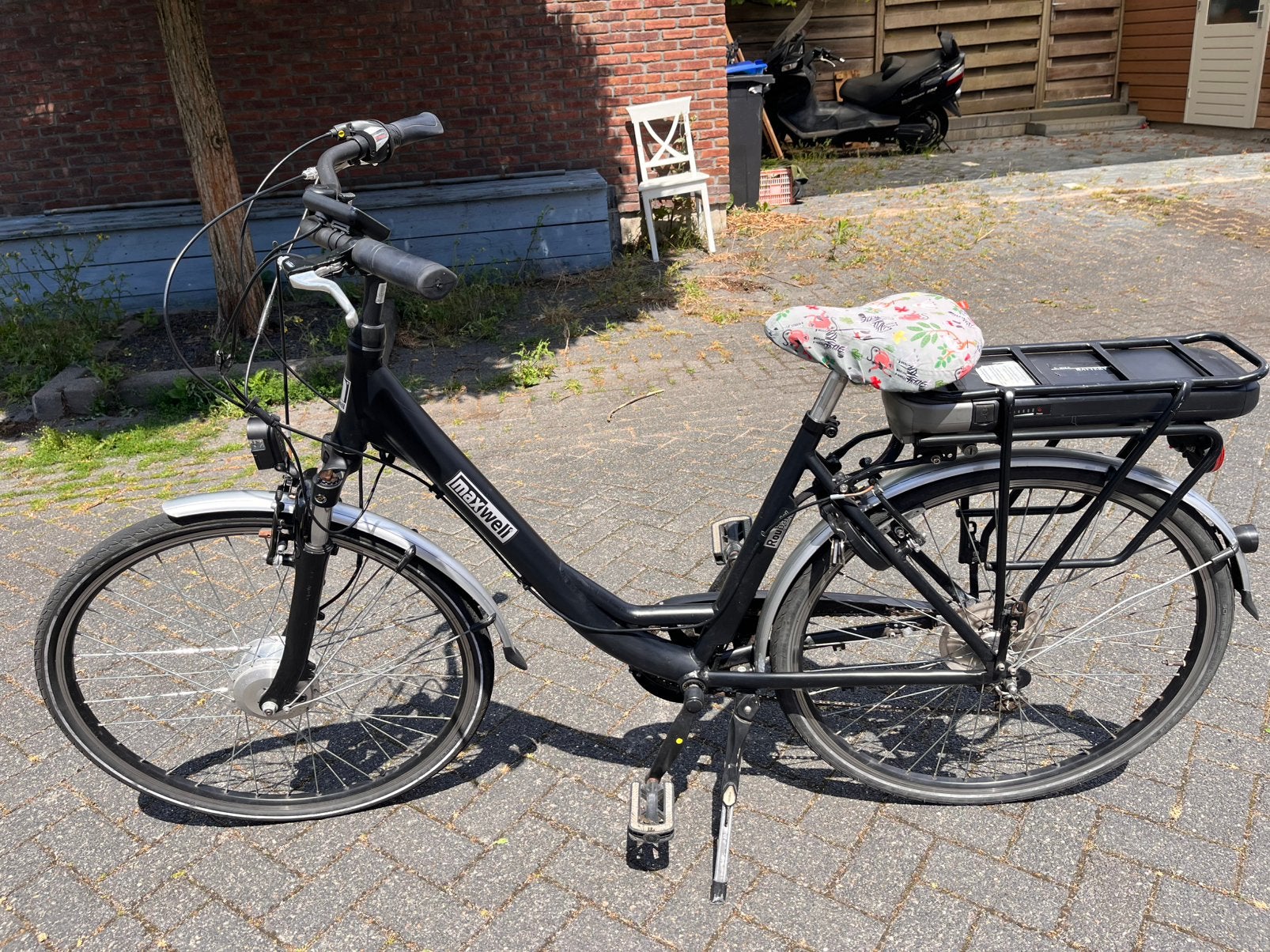 Maxwell elektrische fiets, Gebruikt, 51 tot 55 cm, 30 tot 50 km per accu, Ophalen