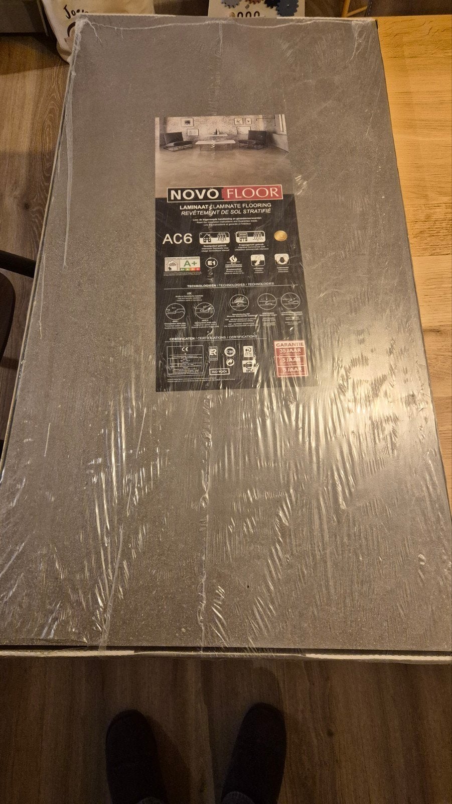 Nieuw Novo Floor Laminaat AC6 4m2, Ophalen, 50 tot 150 cm, Nieuw, 10 m² of meer