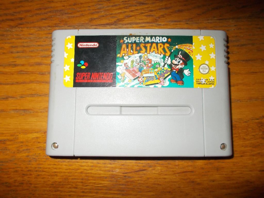 super nintendo game super mario all stars, Avontuur en Actie, Gebruikt, 2 spelers, Ophalen of Verzenden