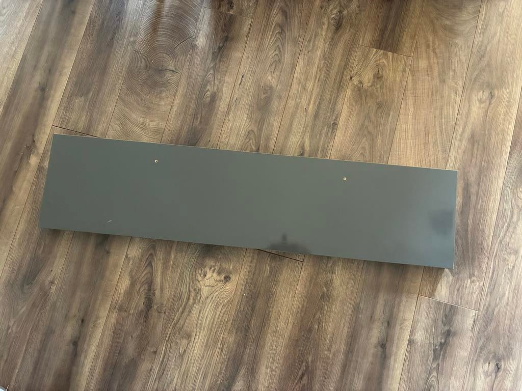 Zwevende wandplank - Grijs - 110 x 26 cm, Ophalen, Zo goed als nieuw