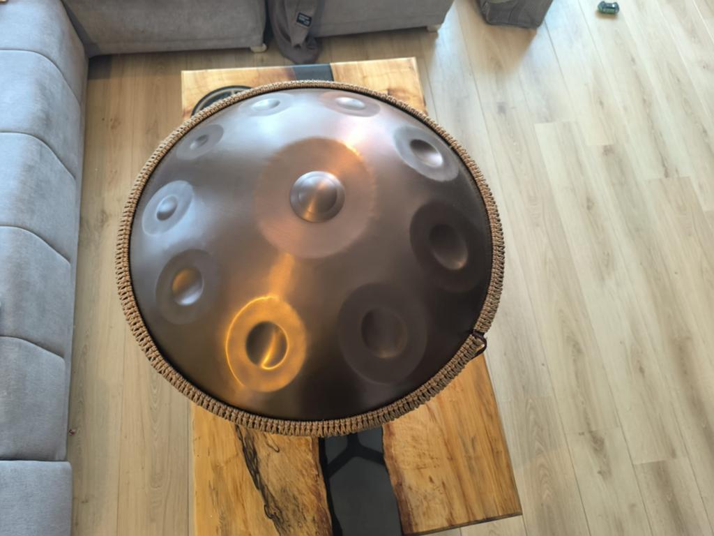 Handpan 10 tonen 432hz - Zo goed als nieuw, Verzenden