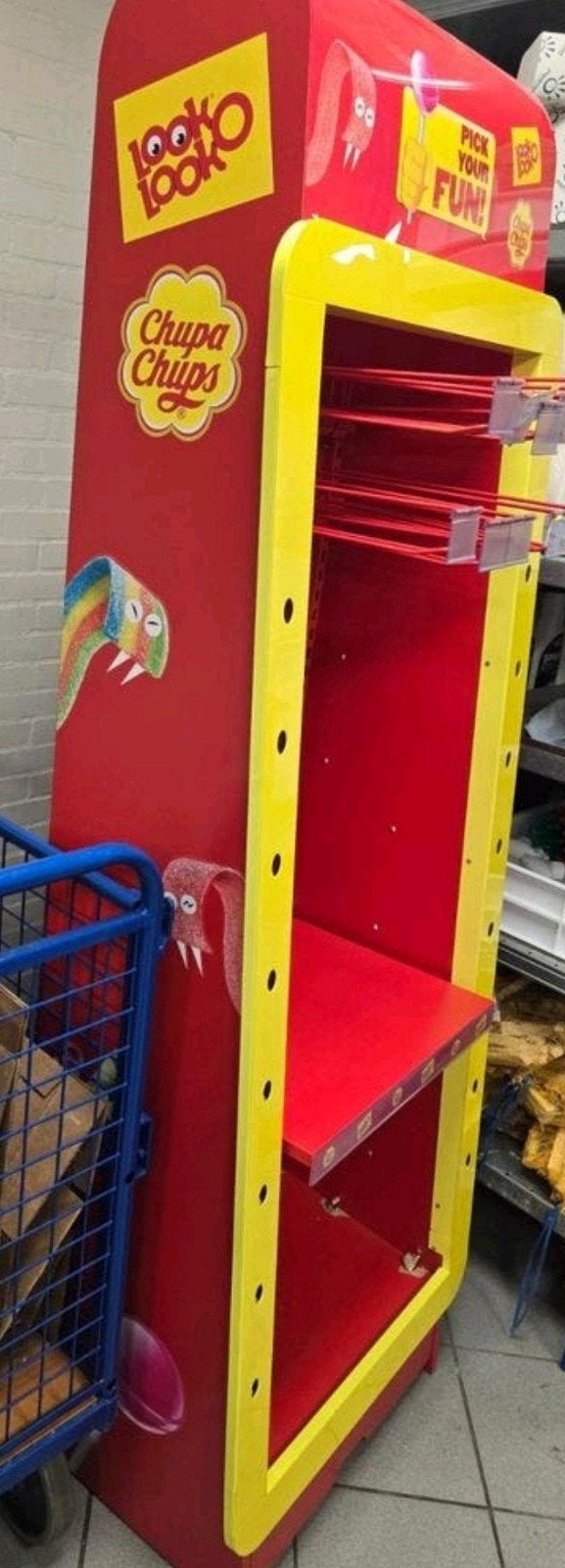 Chupa Chups Look-O-Look Display Rek, Ophalen