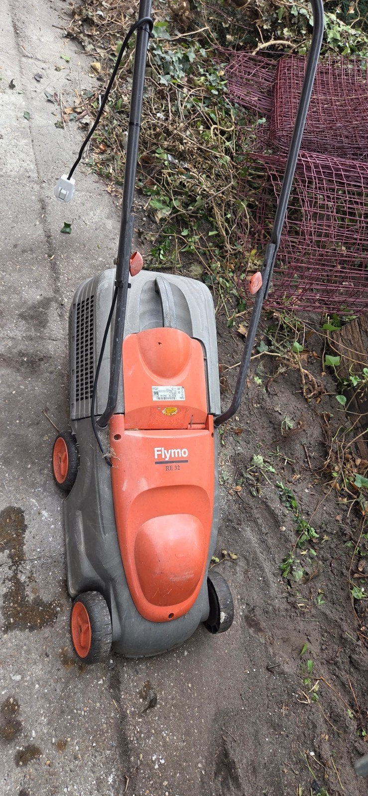 Flymo RE 32 Elektrische Grasmaaier - Compact en Efficiënt, Tuin en Terras, Grasmaaiers, Cirkelmaaier, Gebruikt, Elektrische grasmaaier