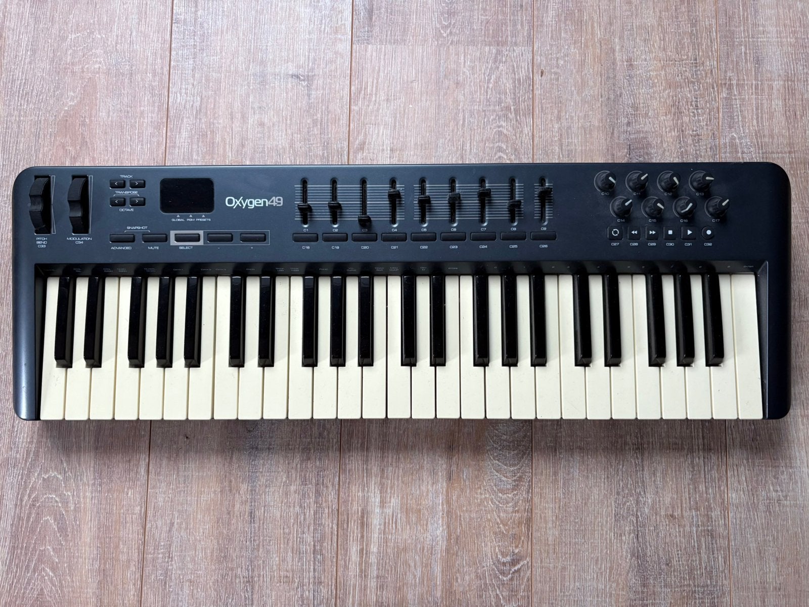 M-Audio Oxygen 49 (3rd generation) MIDI-keyboard, Ophalen, Gebruikt, 49 toetsen, Overige merken