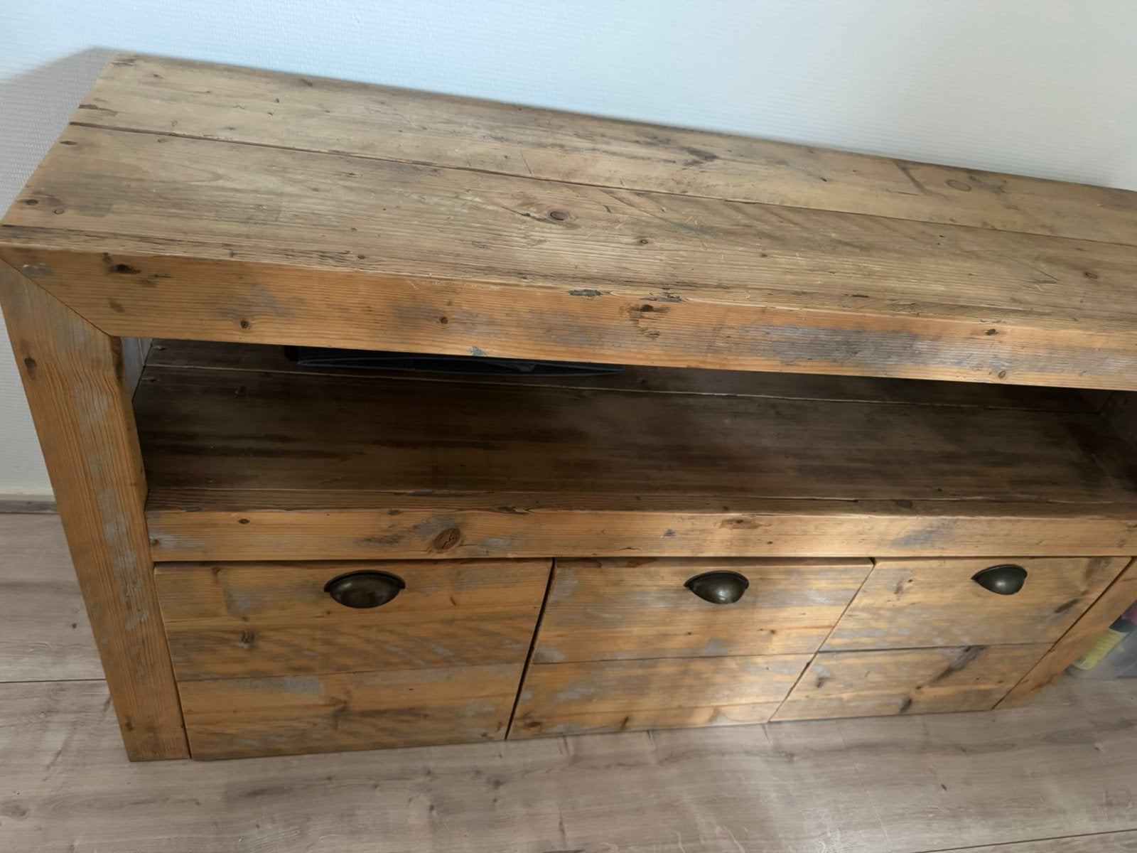 Kast steigerhout, Ophalen, Zo goed als nieuw, 25 tot 50 cm, 50 tot 100 cm