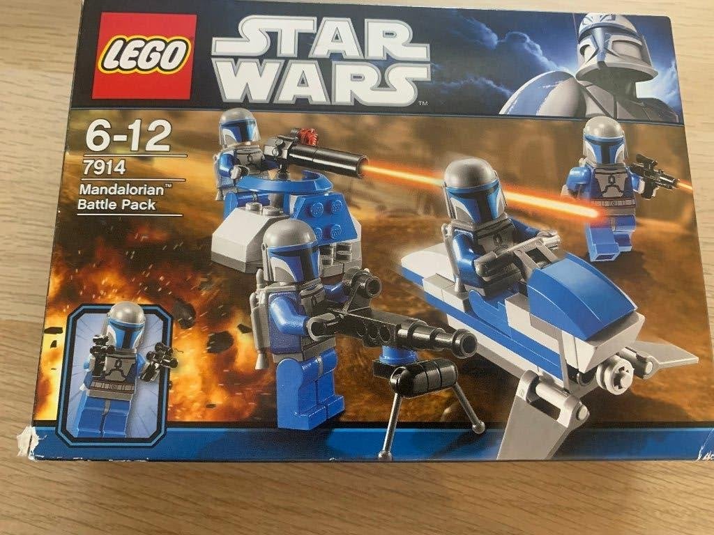 7914 Mandalorian Battle Pack, Inclusief instructies, Star Wars, Lego, Ophalen of Verzenden