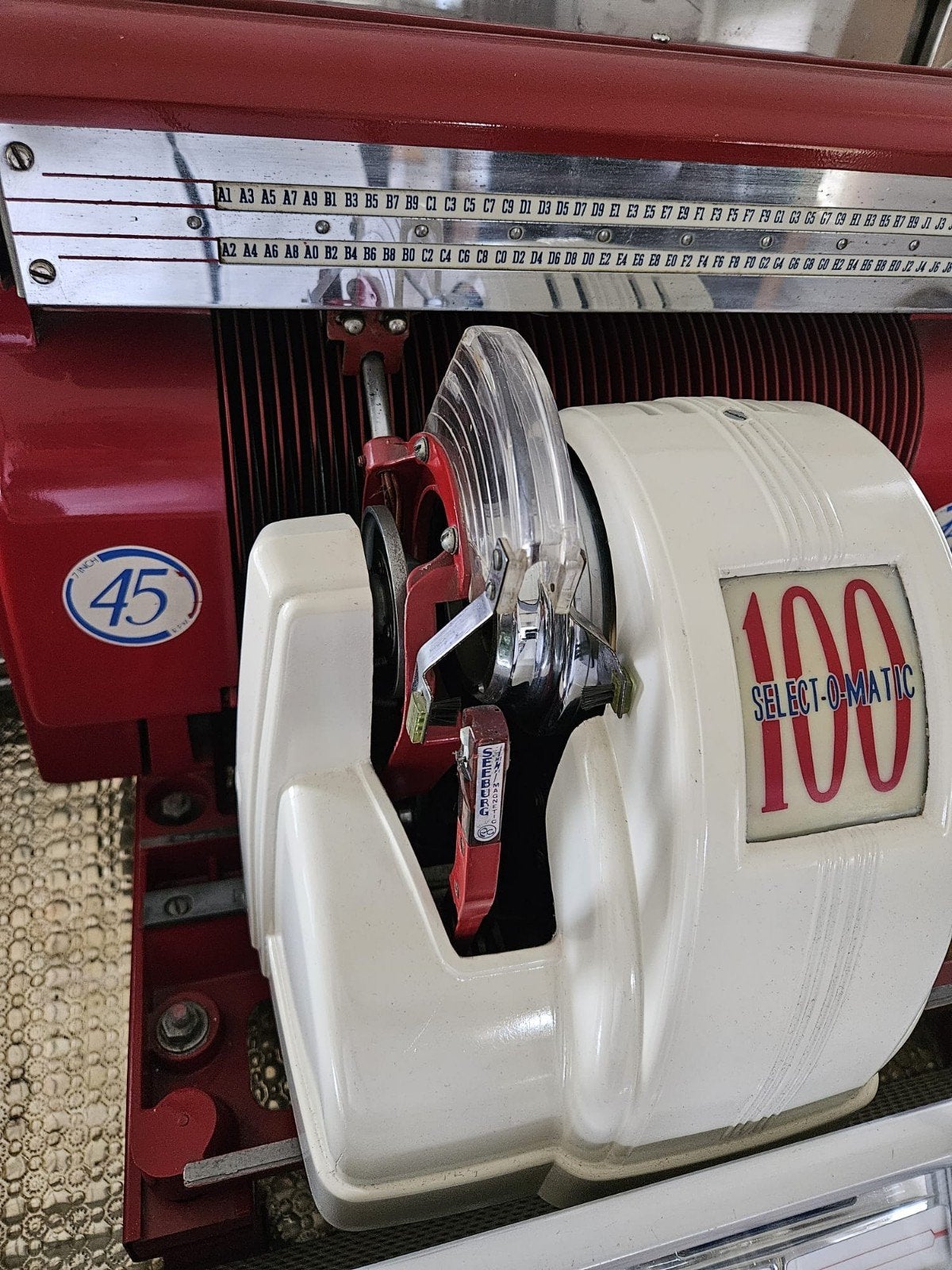 seeburg jukebox gerestaureerd en gereviseerd, Ophalen of Verzenden, Overige merken