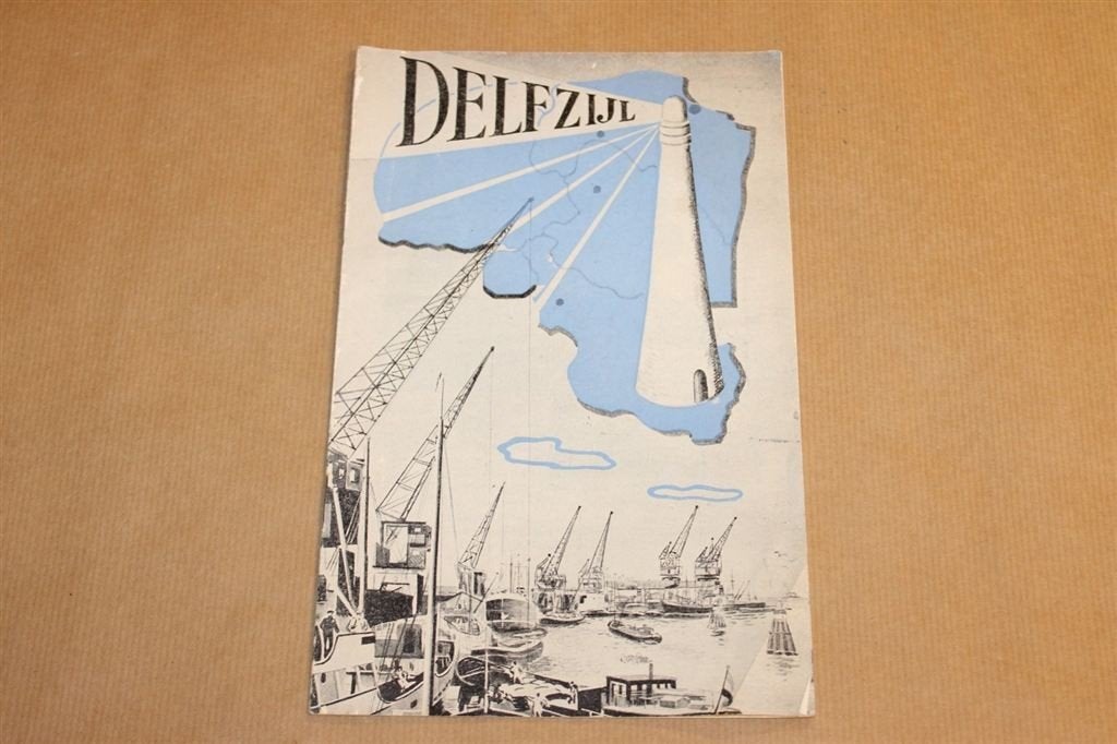Zeldzame oude brochure over Delfzijl - Ca 1950 !!, Ophalen of Verzenden, Zo goed als nieuw