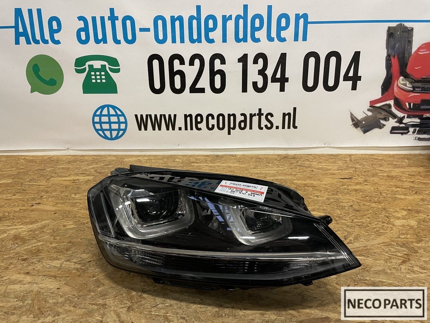 VW GOLF 7 XENON LED KOPLAMP RECHTS 5G1941752 ORIGINEEL, -, -, -