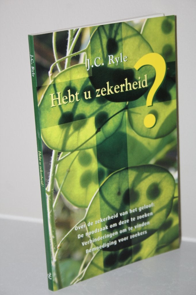 J.C. Ryle - Hebt u zekerheid?, Ophalen of Verzenden, Gelezen, Christendom | Protestants