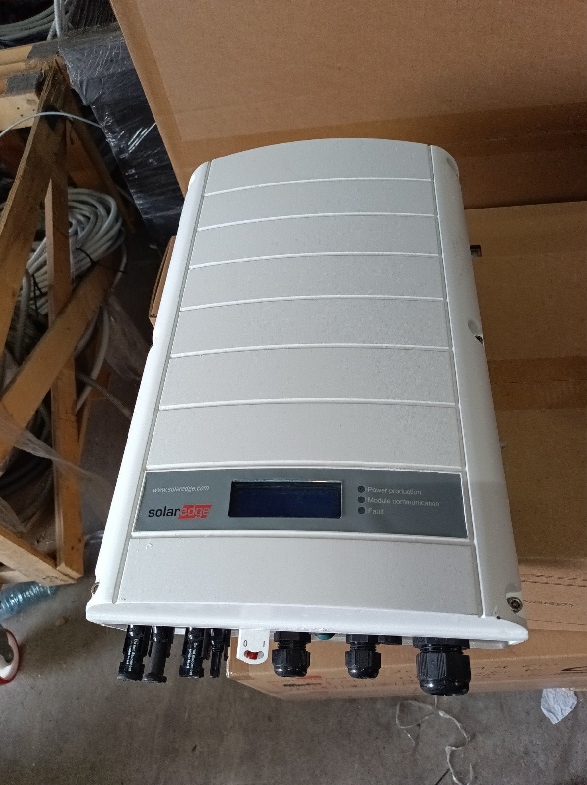 SolarEdge se15k 3 fase omvormer, 27xp600 optimizer, Ophalen, Gebruikt, Overige typen