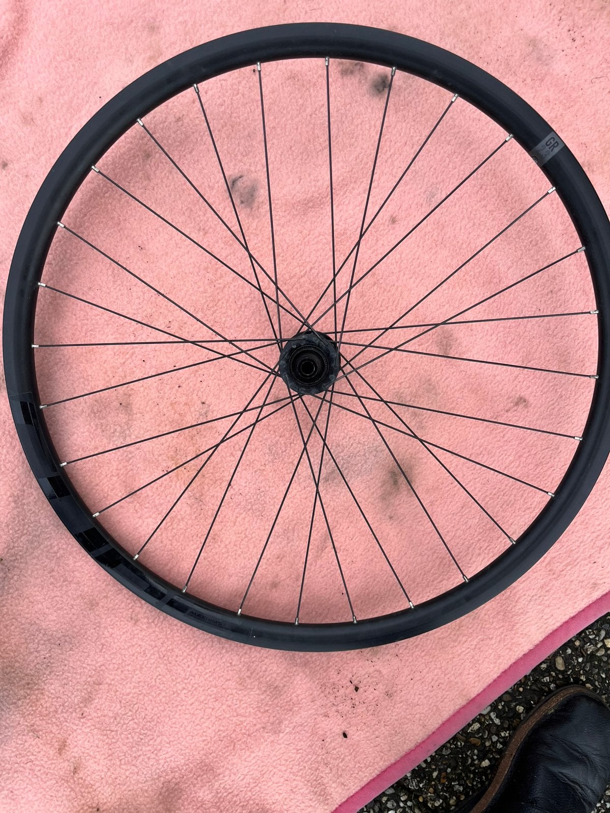 Cube voorwiel komt uit gravelbike met gratis achterwiel, Ophalen, Zo goed als nieuw, Gravelbike, Wiel