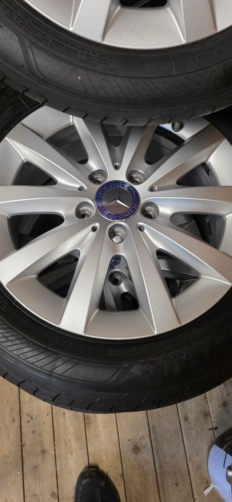 velgen met nieuwe banden mercedes, Ophalen of Verzenden