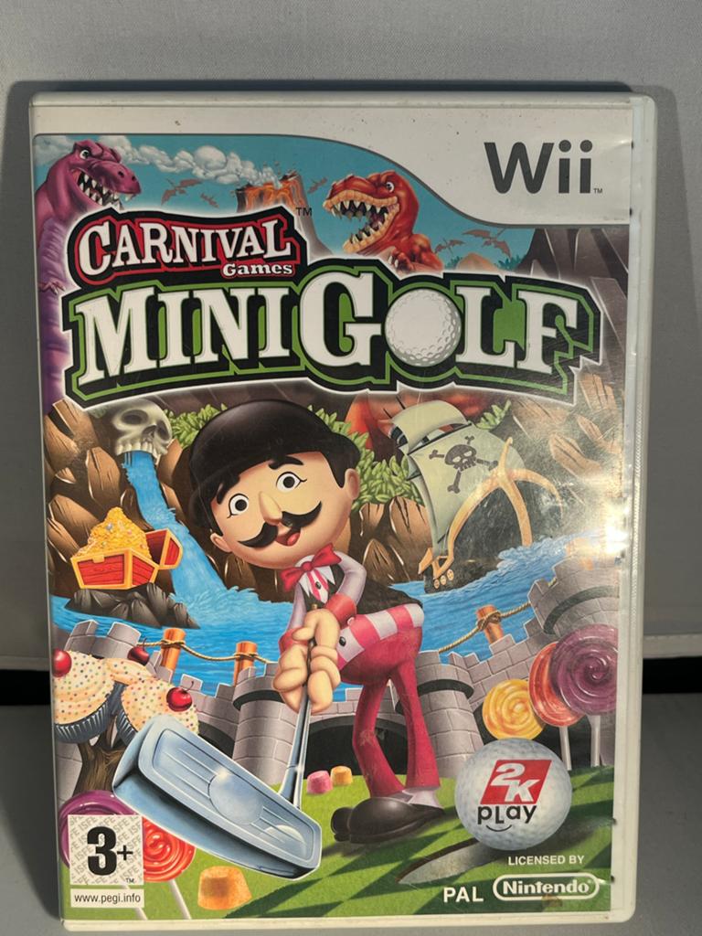 Carnival Games Mini-Golf - Wii (Zo goed als nieuw, Spelcomputers en Games, Games | Nintendo Wii, Eén computer, Ophalen of Verzenden
