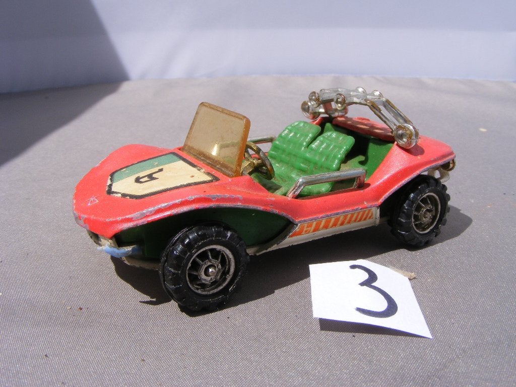 Bertone shake buggy corgi toys whizz392 (3)  incompleet rood, Ophalen of Verzenden, Nieuw, Auto, Corgi