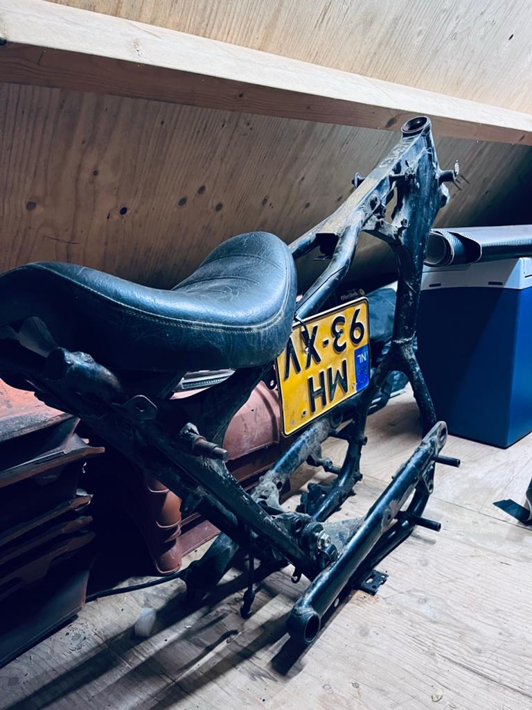 Suzuki Savage frame met kenteken, Motoren, Ophalen of Verzenden, Nieuw