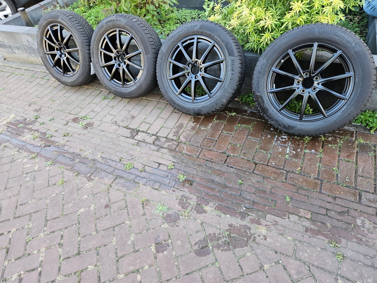 Continental Wintercontact TS850P SSR banden en velgen, Ophalen, 18 inch, Banden en Velgen, Winterbanden