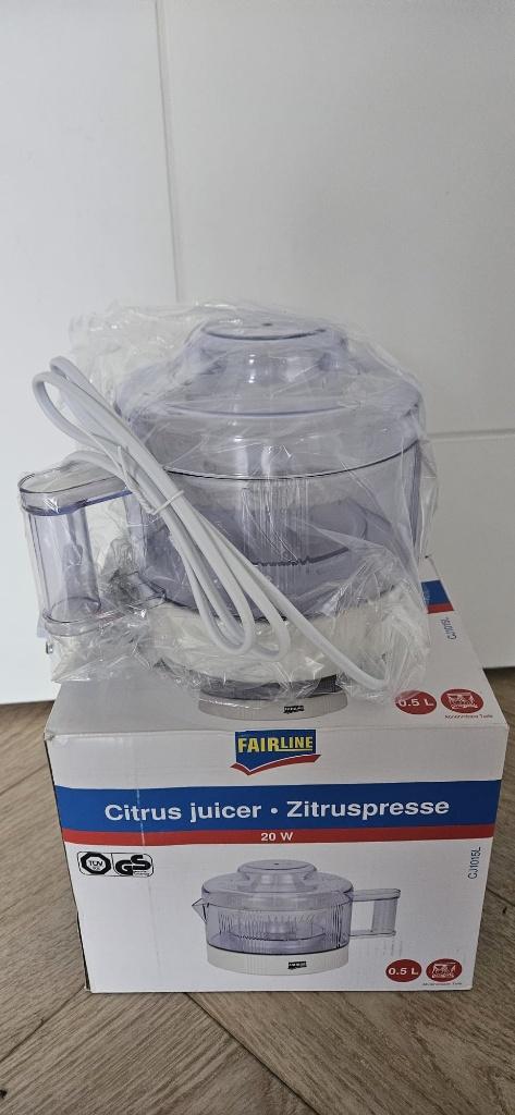 Fairline citruspers elektrisch, Ophalen, Nieuw, Elektrisch, Citruspers