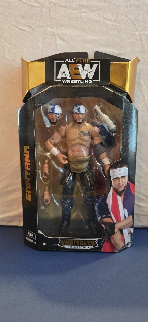 Jazwares AEW Santana, Ophalen of Verzenden, Nieuw