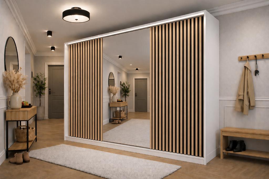 💎Design kledingkast – bezorging & montage inbegrepen 🚚🔧, Met deur(en), Nieuw, 200 cm of meer, Glas