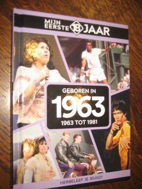 Mijn eerste 18 jaar geboren in 1963 (1963 tot 1981), Ophalen of Verzenden, 20e eeuw of later, Zo goed als nieuw, Overige gebieden