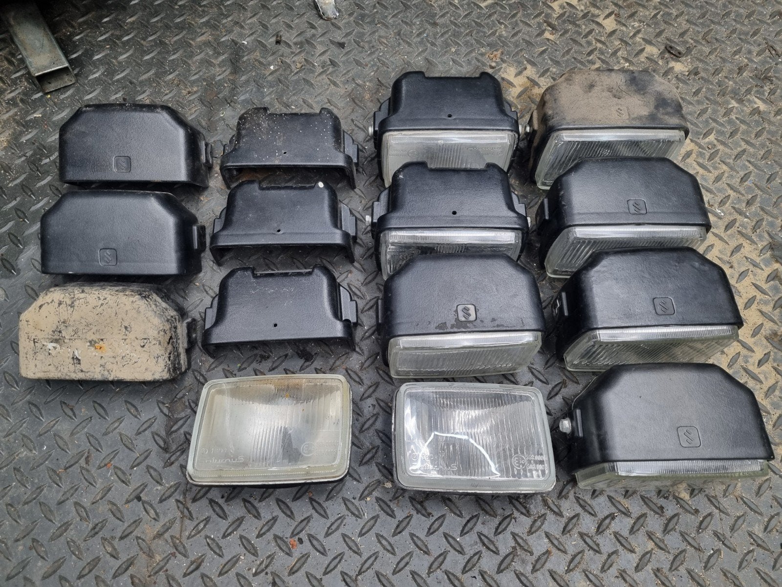 Tomos vierkante koplampen €30, Ophalen of Verzenden, Tomos, Tomos, Tomos