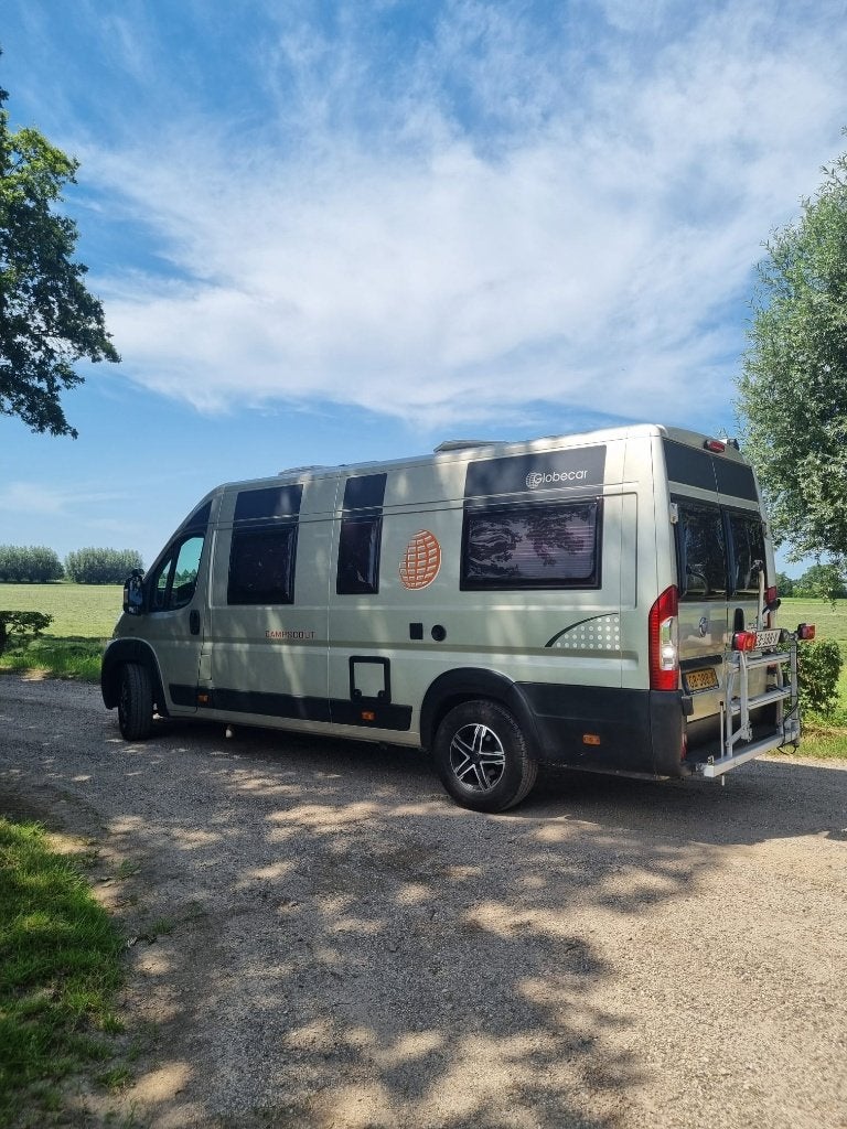Buscamper uit 2012 Globecar  Campscout 640 (uit Pössl Groep), Buscamper of Camperbus, Ringverwarming, Fiat, Pössl