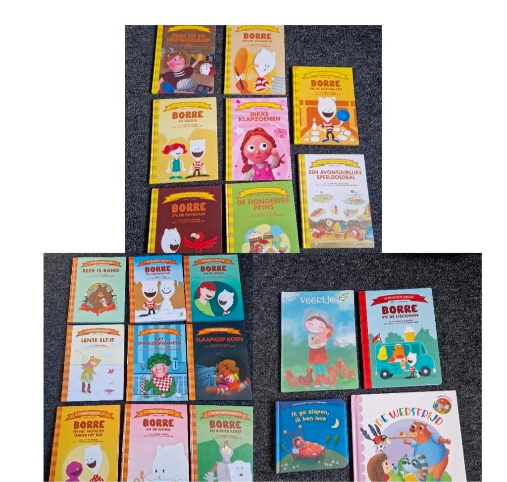 21 Prachtige Kinderboeken: Borre, Pien, Veertje & meer!, Ophalen of Verzenden, Gelezen, Diverse auteurs, Fictie algemeen
