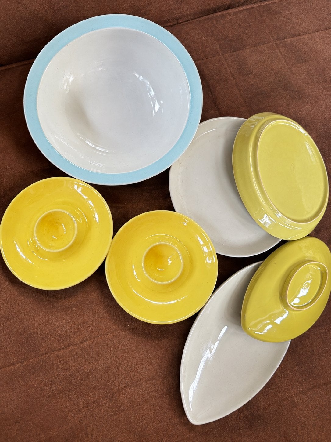 Vintage Fris Edam 'Jubilant' servies (10-delig), Ophalen of Verzenden