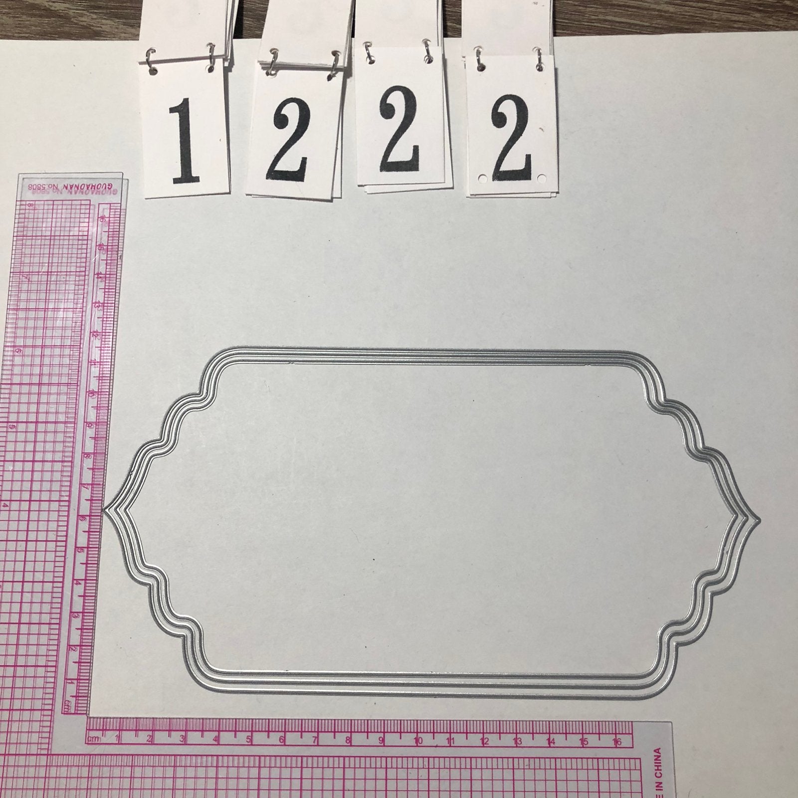 Snijmal 1222, Ophalen of Verzenden, Zo goed als nieuw, Frame of Mal, Sizzix