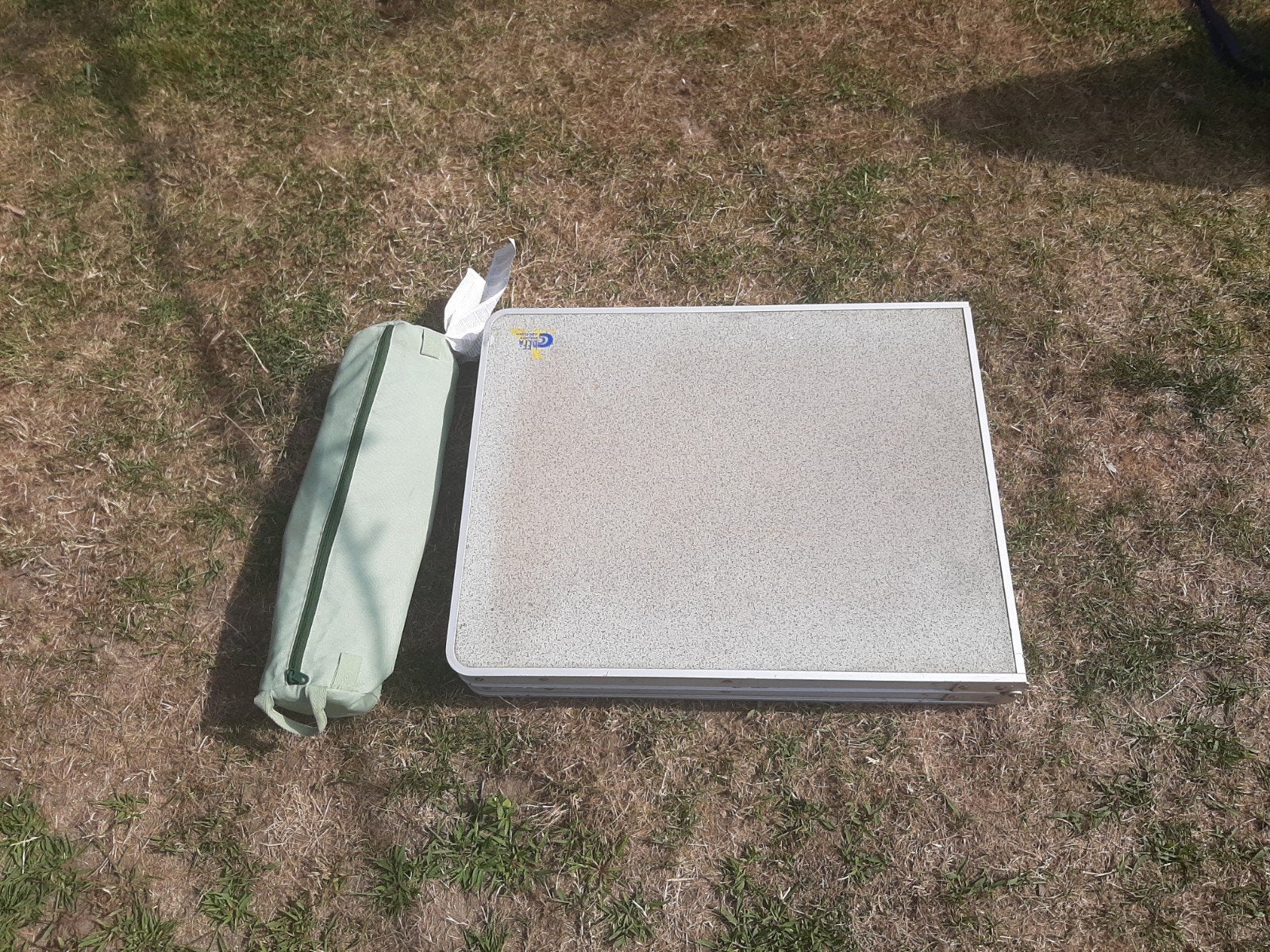 Opvouwbare campingtafel/kast met opbergruimte - Defa Campers, Ophalen, Gebruikt