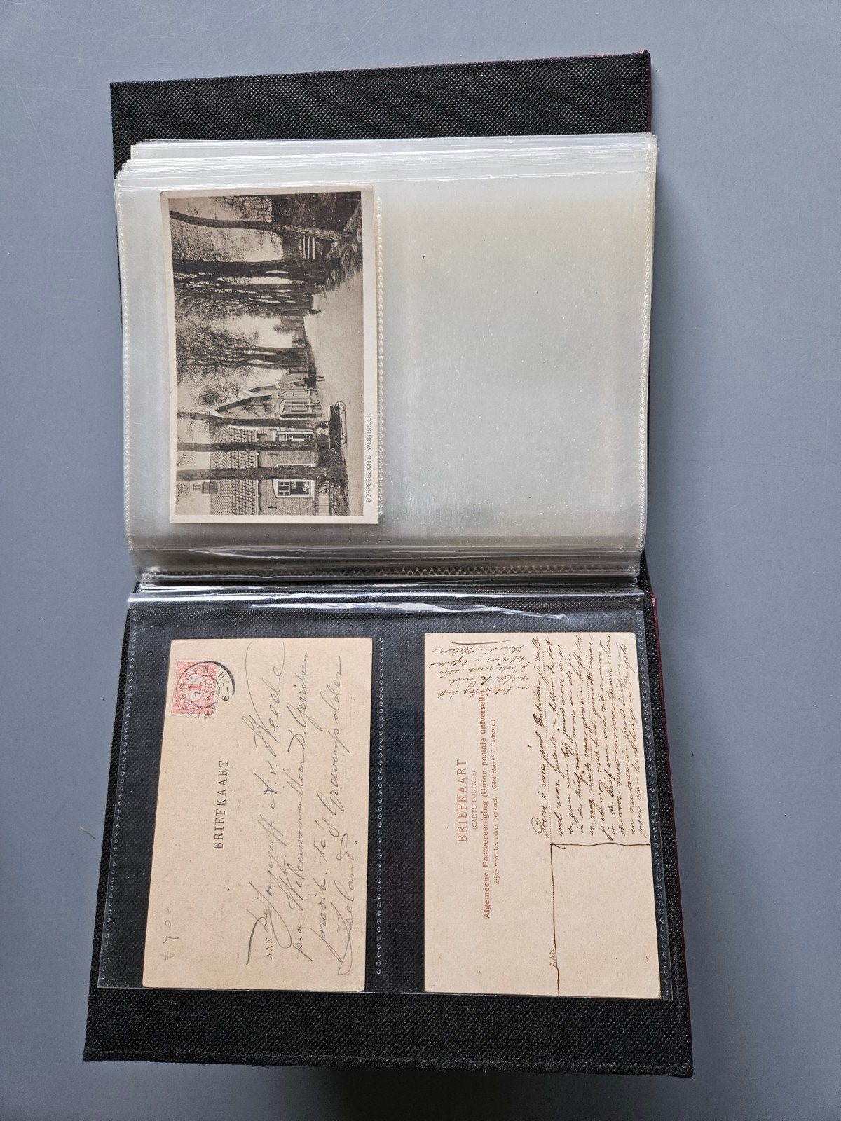 2 luxe Leuchturm albums voor ansichtkaarten, Verzamelen, Ophalen of Verzenden