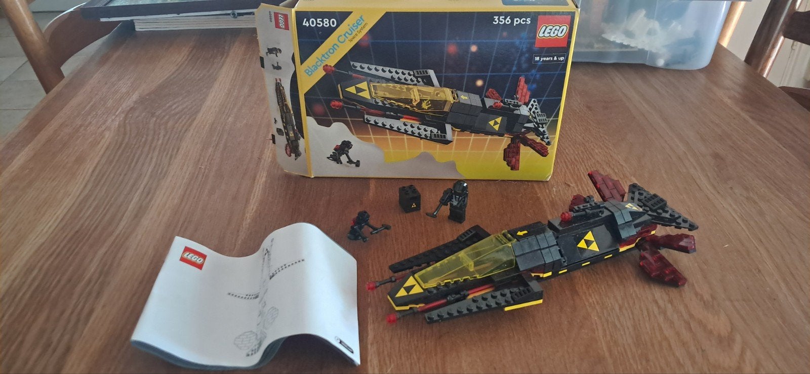 Lego Blacktron Cruiser 40580 met doos en boekje, Compleet, Gebruikt, Lego, Ophalen of Verzenden