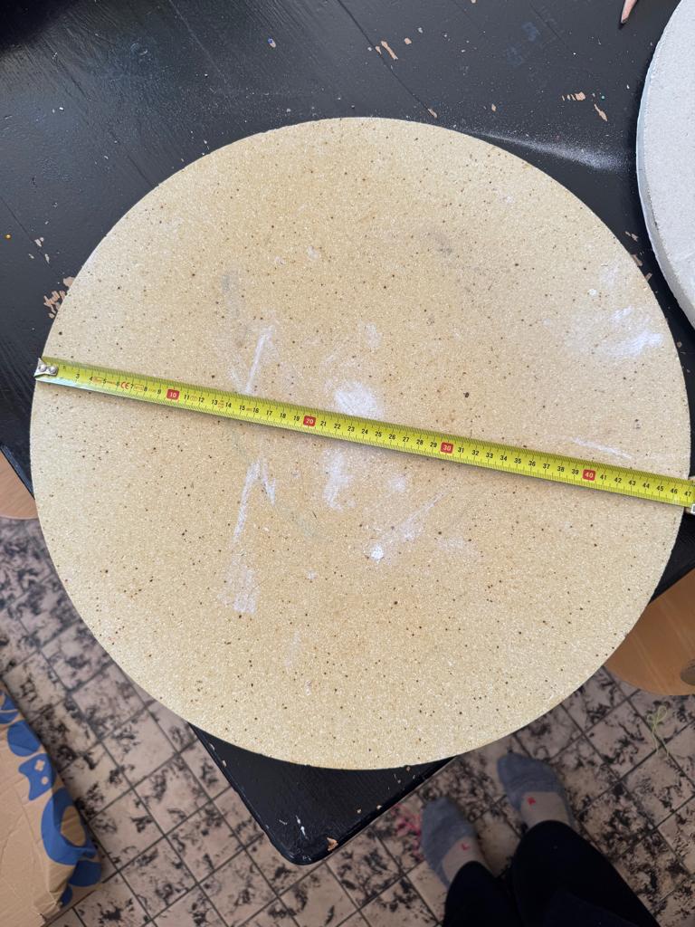 Keramiek ovenplaten, Ophalen, Gebruikt