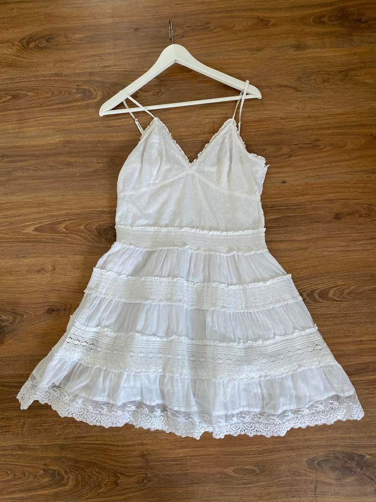 Nikki dames jurk, kanten jurk, Nikki kleding, maat M/38, Kleding | Dames, Maat 38/40 (M), Wit, Ophalen of Verzenden, Zo goed als nieuw