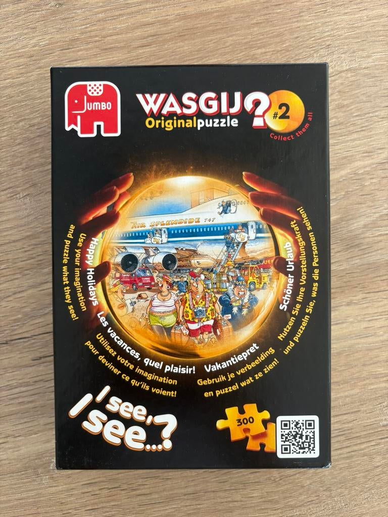 Wasgij puzzel airport, Ophalen, Minder dan 500 stukjes, Zo goed als nieuw