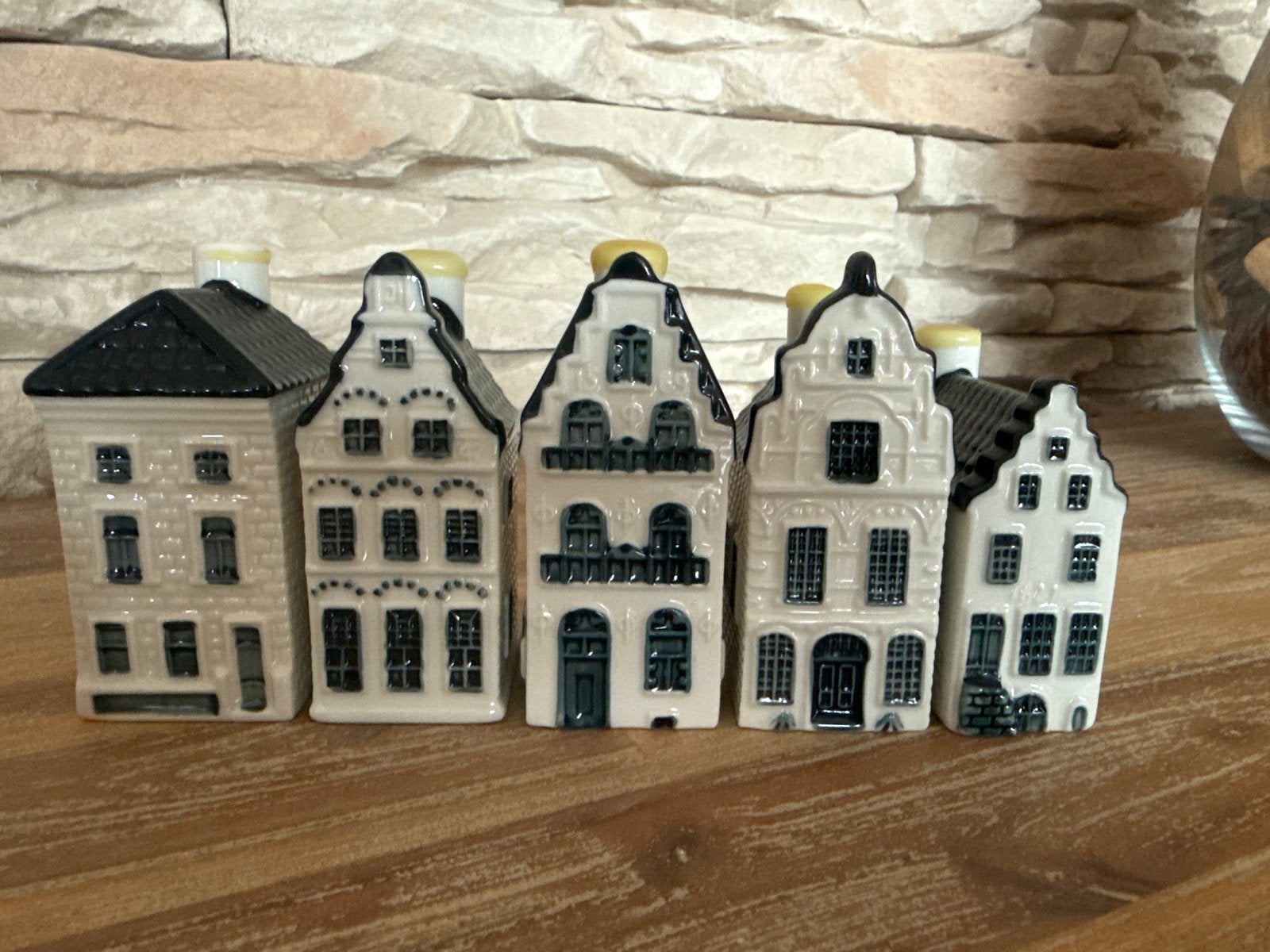 KLM Delfts Blauw huisjes - Nrs. 2, 17, 18, 21, 26, Ophalen, Gebruikt, 1 t/m 20