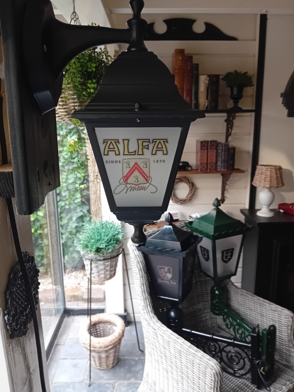 Leuke ALFA Bier lantaarn, Ophalen of Verzenden, Overige merken